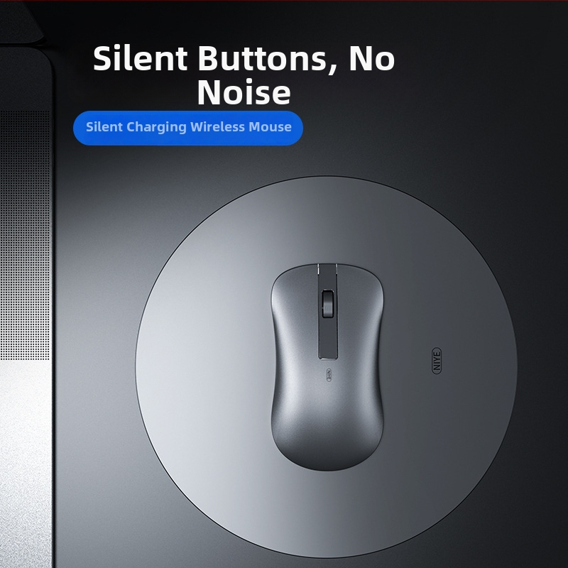 XM10 безжична мишка с двойна свързаност 2.4G/Bluetooth, 1600 DPI, USB интерфейс, 4 бутона, презареждаща се