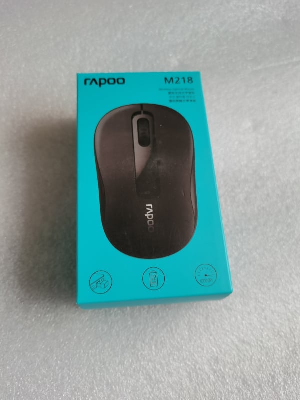 Rapoo 1680 безжично и кабелно USB мишка за офис, преносима