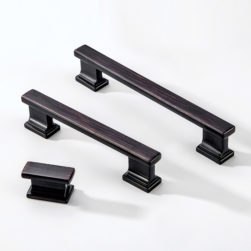 Λαβή πόρτας ντουλάπας — κράμα ψευδάργύρου, μοντέλο 1609, χύτευση με καλούπι, μοντέρνο μινιμαλιστικό στυλ