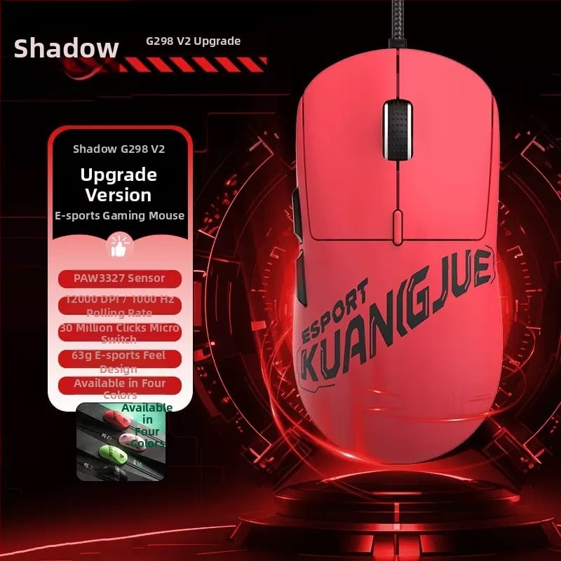 Гейминг мишка с безжична станция за зареждане, RGB макро програмиране, модел X1 Predator, 1200 dpi, 6 нива DPI, 5 бутона, обхват 1,8 м