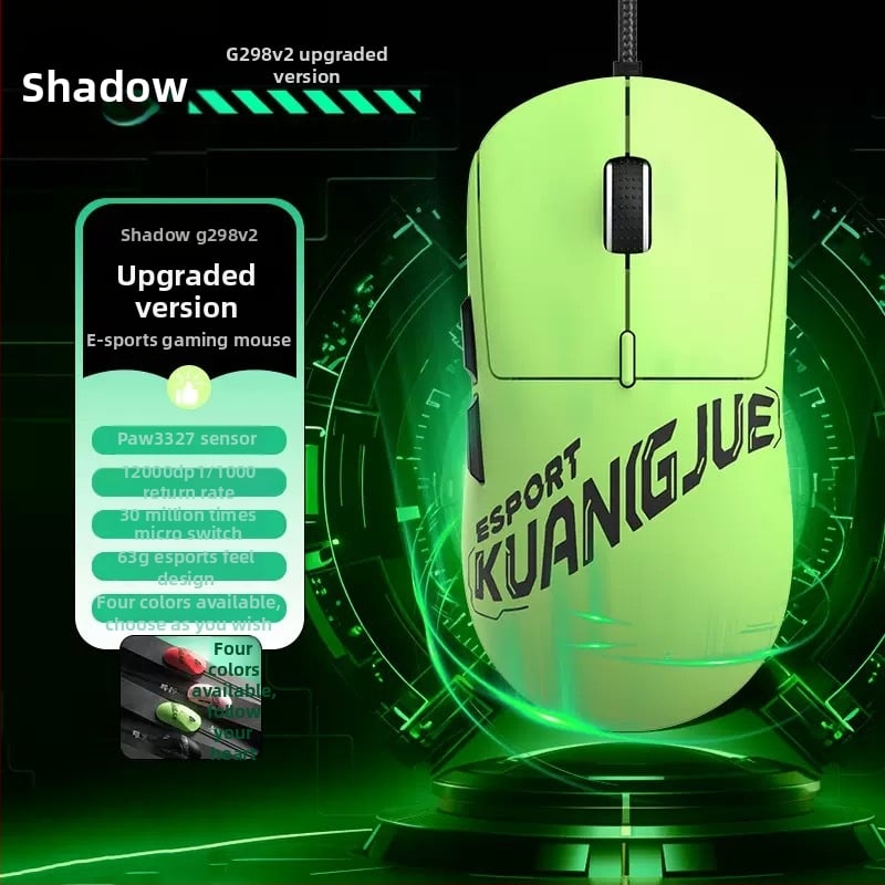 Гейминг мишка с безжична станция за зареждане, RGB макро програмиране, модел X1 Predator, 1200 dpi, 6 нива DPI, 5 бутона, обхват 1,8 м