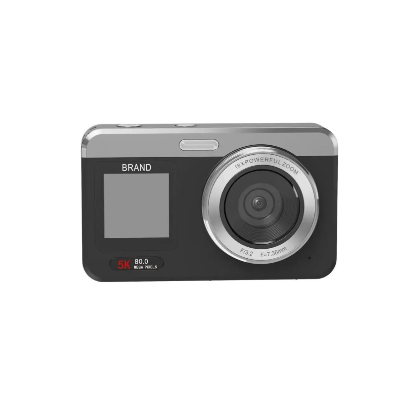 Profesionalios klasės CMOS SD kamera su 18x optiniu priartinimu, 80 MP jutikliu, 2,8 colių LCD ekranas, microSD laikmena, naktinės fotografijos palaikymas