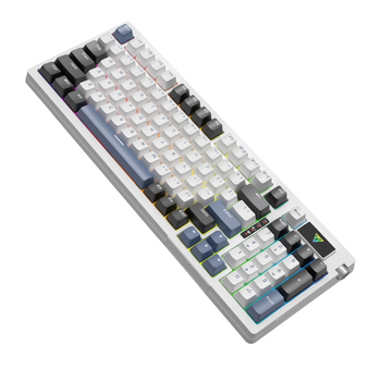 G98 mechanická klávesnica – bezdrôtové tri režimy (Bluetooth, 2.4G, USB), hot‑swap spínače, RGB podsvietenie, pre hry