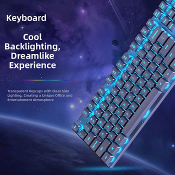 Set tipkovnice i miša, gaming tipkovnica s 103 tipke, USB kabelska veza, za stolno računalo, bez pozadinskog osvjetljenja
