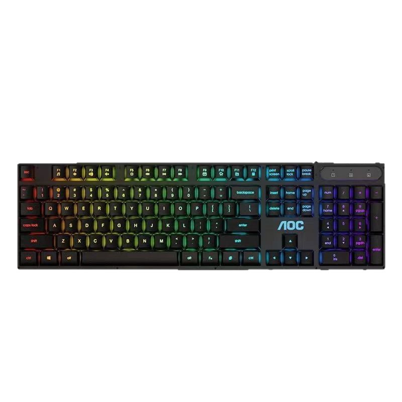 Set tipkovnice i miša, gaming tipkovnica s 103 tipke, USB kabelska veza, za stolno računalo, bez pozadinskog osvjetljenja