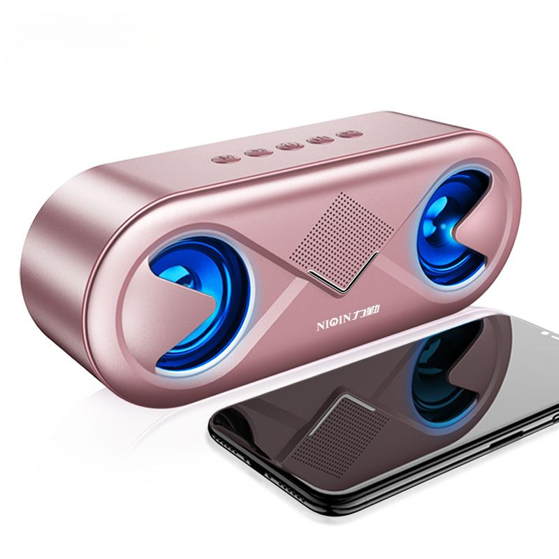 S6 Bluetooth zvučnik sa subwooferom, stolni bežični zvučnik, IPX7 vodootporan, raspon frekvencija 100 Hz–20 kHz, 3,5 mm ulaz