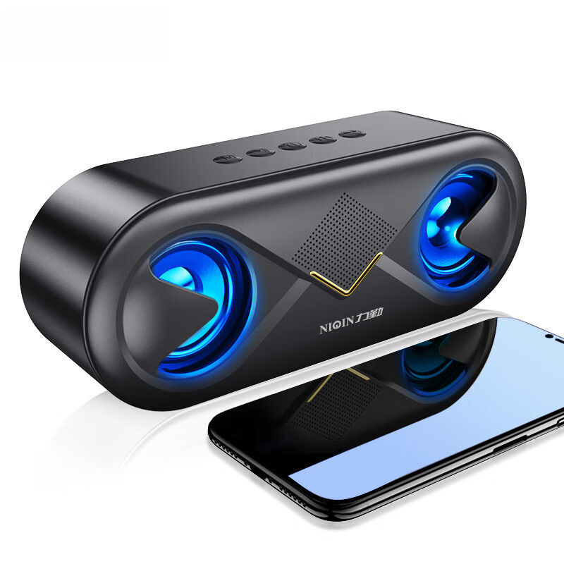 S6 Bluetooth zvučnik sa subwooferom, stolni bežični zvučnik, IPX7 vodootporan, raspon frekvencija 100 Hz–20 kHz, 3,5 mm ulaz