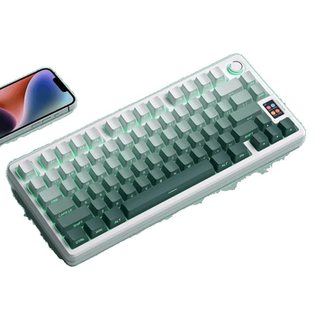 PBT прозрачен странично гравиран ключкап за механична клавиатура – високо персонализиран