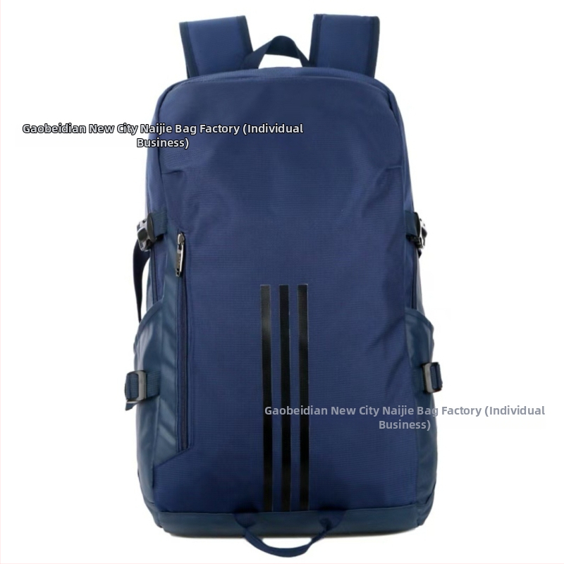 Batoh z nylonu, vodeodolný, objem 36–55 L, kompatibilný s 15-palcovým notebookom, zakrivené ramenné popruhy, mestský štýl