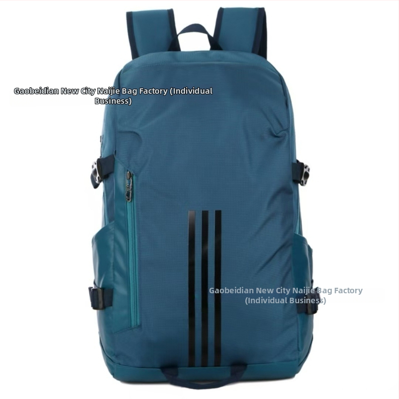 Batoh z nylonu, vodeodolný, objem 36–55 L, kompatibilný s 15-palcovým notebookom, zakrivené ramenné popruhy, mestský štýl