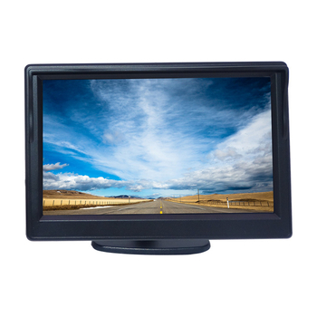 Automobilio atbulinės eigos ekranas, TFT LCD, 800x480 raiška, universalus suderinamumas, įvestis N/P