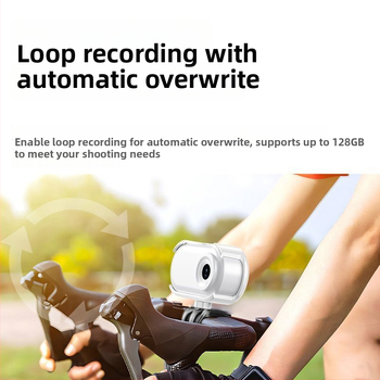 Nothing DM-10 darbības kamera ar magnētisko uzlādi, 1080p video, atmiņas kartes glabāšana, plastmasas korpuss