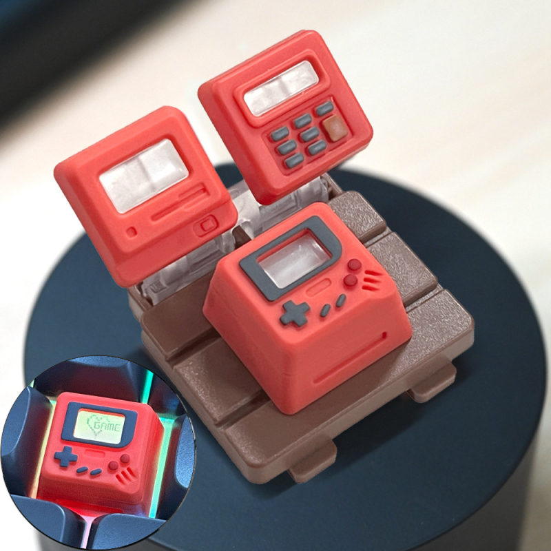 Механична клавиатурна капачка, модел 2022k04, безжично свързване, USB интерфейс, ергономична поддръжка