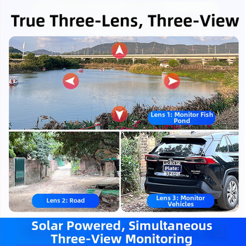 4G слънчево-захранвана охранителна камера, минимално осветление 0.002 lux, работна температура -40 до 70°C, 5V захранване, външна употреба