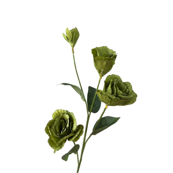 Umjetni lisianthus buket, 6 glav, svilen cvijet, injekcijsko lijevanje, za vjenčanja i dnevni dekor