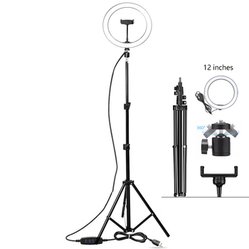 LED prstenasta svjetiljka X-409-10 za selfie i uživo fotografiju, LED rasvjeta za dopunu, snaga ≤12W, napon DC 5V