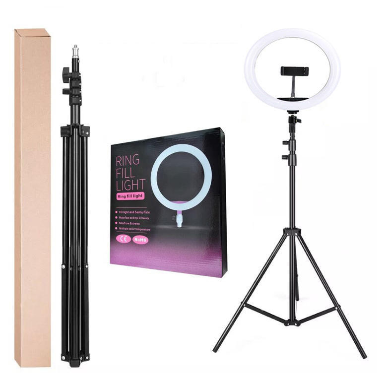 LED prstenasta svjetiljka X-409-10 za selfie i uživo fotografiju, LED rasvjeta za dopunu, snaga ≤12W, napon DC 5V