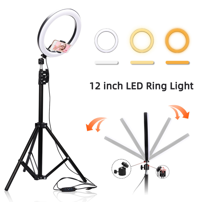 LED prstenasta svjetiljka X-409-10 za selfie i uživo fotografiju, LED rasvjeta za dopunu, snaga ≤12W, napon DC 5V