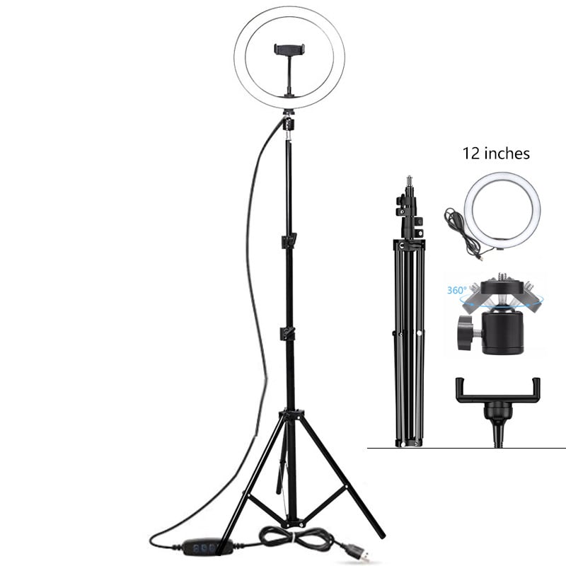 LED prstenasta svjetiljka X-409-10 za selfie i uživo fotografiju, LED rasvjeta za dopunu, snaga ≤12W, napon DC 5V
