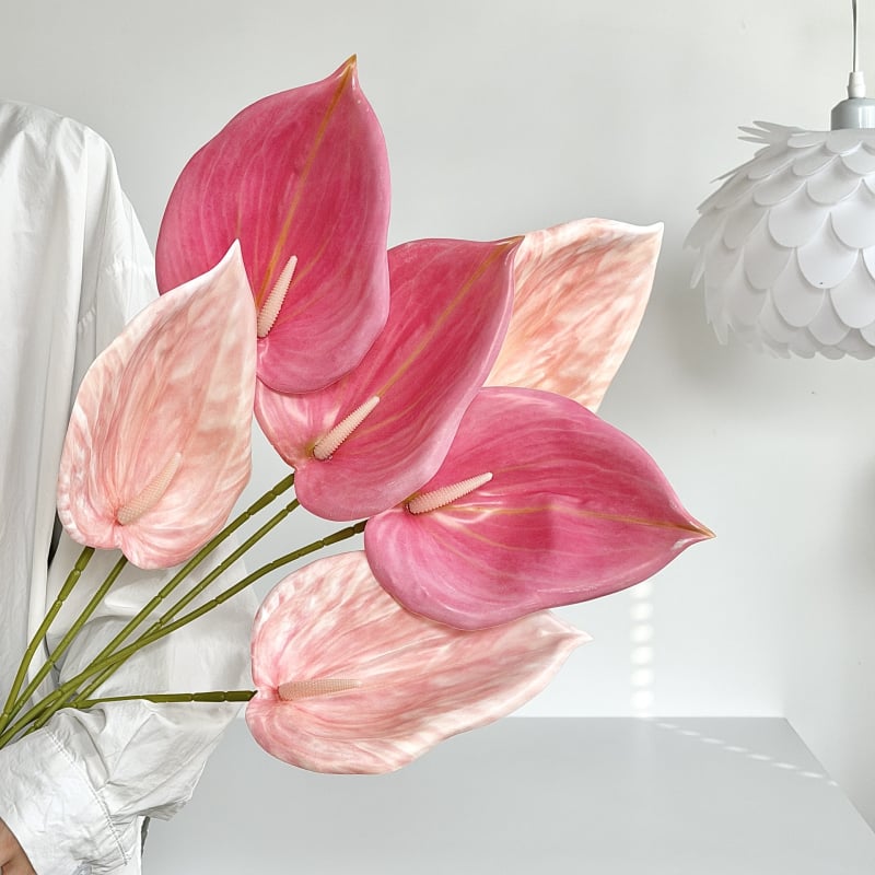 3D ispisani umjetni lotos cvijet, jednu granu, Soft PVC materijal, svadbena i kućna dekoracija, rekviziti za fotografiju