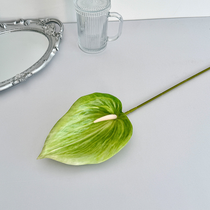 3D ispisani umjetni lotos cvijet, jednu granu, Soft PVC materijal, svadbena i kućna dekoracija, rekviziti za fotografiju