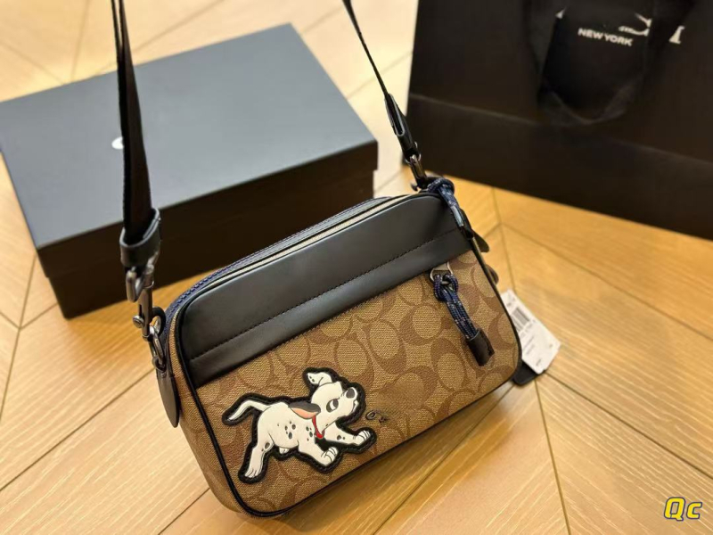 Vīriešu kameru plecu soma - PVC materiāls, brīvā laika ceļošanas stils, poliestera odere, 2018. gada pavasaris, ikdienas lietošanai