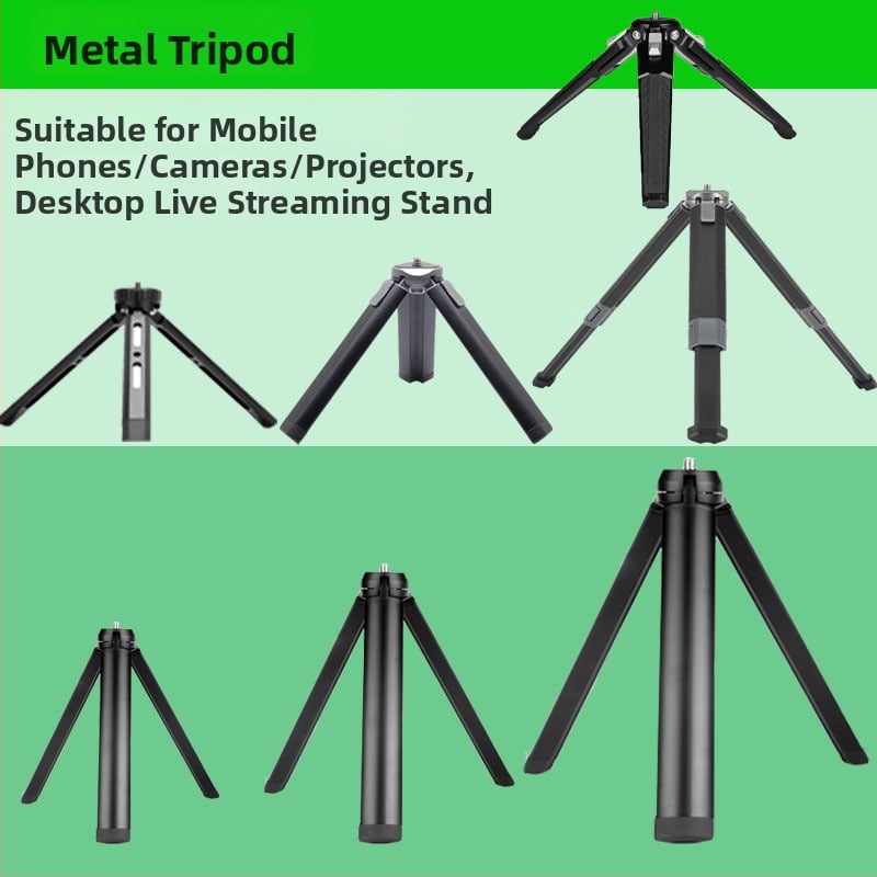 ST100 stalinis stovas iš aliuminio lydinio, dvejų pakopų teleskopinis aukščio reguliavimas, 11,5–30 cm, apkrova iki 2 kg