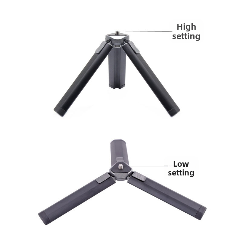 ST100 stalinis stovas iš aliuminio lydinio, dvejų pakopų teleskopinis aukščio reguliavimas, 11,5–30 cm, apkrova iki 2 kg