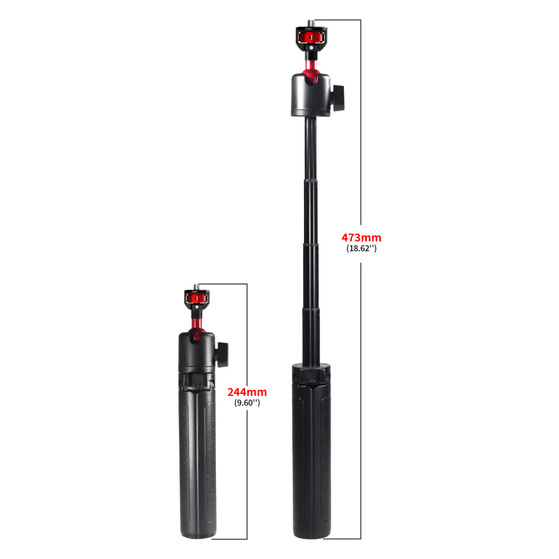 Stalo stovas su rutuline galva Osmo360 kamerai; medžiaga plastikas + aliuminio lydinys; apkrova iki 2 kg; 1 sekcija