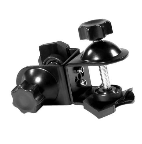 360°-os forgó PTZ clamp asztali tartó, C-típus, fém felépítés, gombos szerelés, univerzális kamerák és okostelefonok számára