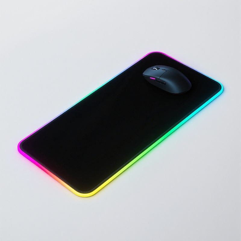 RGB šarena stolna podloga za miš, veličina 300×800 mm, osvijetljena, za gaming i ured