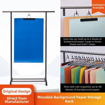 Judantis foninės popieriaus laikiklis fotografavimui, apsaugantis nuo įlinkimo, raukšlių ir aliejaus dėmių — Light and Shadow Stars