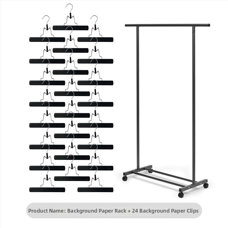 Judantis foninės popieriaus laikiklis fotografavimui, apsaugantis nuo įlinkimo, raukšlių ir aliejaus dėmių — Light and Shadow Stars