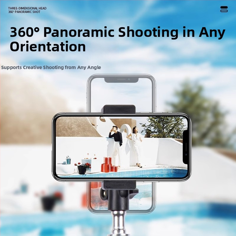 Minwan Držiak na živé vysielanie, prenosný univerzálny kovový statív s osvetlením pre fotografovanie v exteriéri