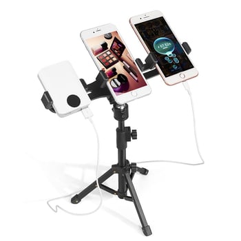 Tip more Telefontartó asztalra, 3.10 Hárompozíciós asztali tripod, ötvözet