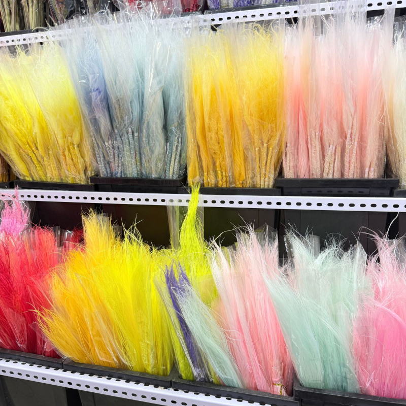 Materijali za svadbenu buket: vječni cvjetovi, igličasta trava, sanjiva pernata trava, duga stabljika peraste trave — Brand Flower Man; Proizvodni kod 18328127424; Kod sorte 18328127424