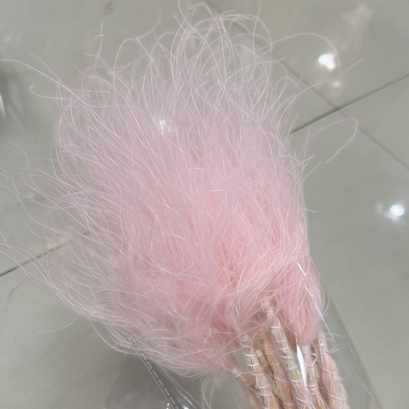 Materijali za svadbenu buket: vječni cvjetovi, igličasta trava, sanjiva pernata trava, duga stabljika peraste trave — Brand Flower Man; Proizvodni kod 18328127424; Kod sorte 18328127424