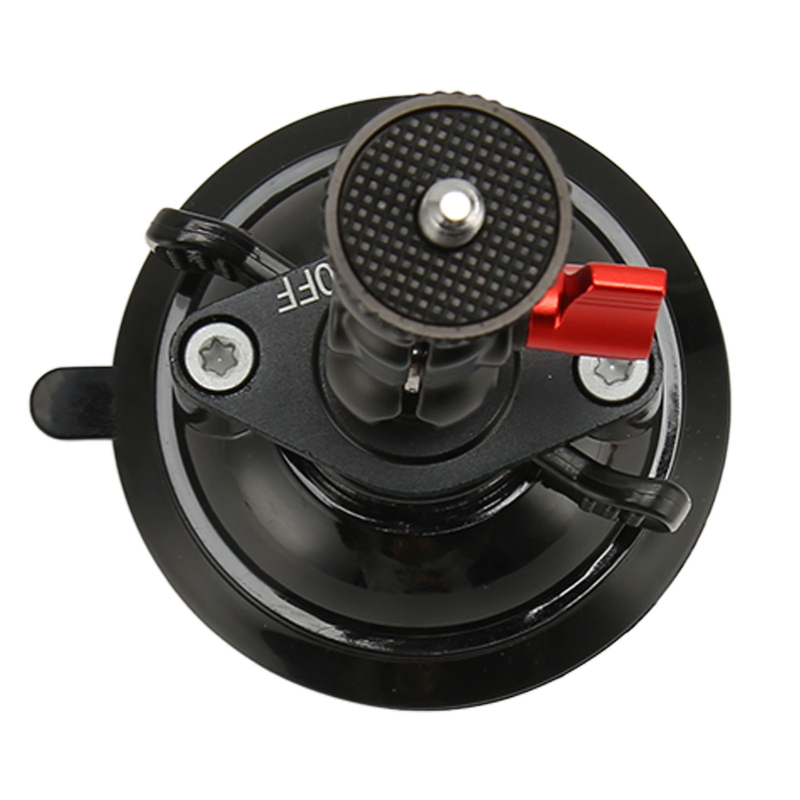 Trikojinio stovo galvos rinkinys, aliuminio lydinys, maksimali apkrova 2 kg, universalus siurbimo laikiklis telefonams, Magic Hand tvirtinimas veiksmo kameroms