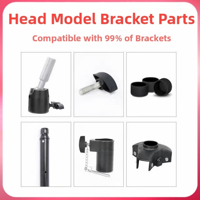 ID KARL Universaalne kolmnurkne parukastatiiv koos peamudeliga kinnitusega