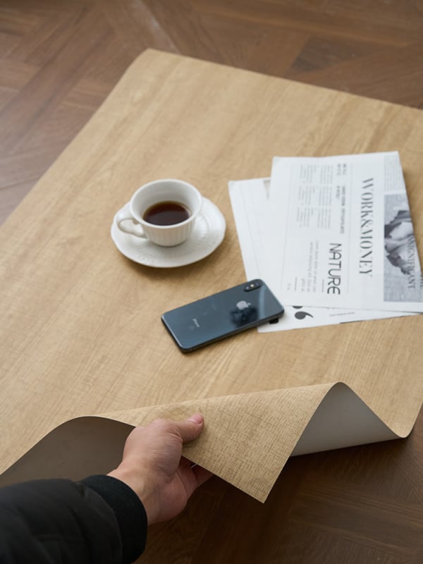 3D medžio tekstūros fono plokštė maisto fotografijai, PVC tekstūra, retro stilius