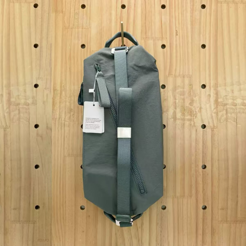 Najlon torba preko ramena za slobodno vrijeme za putovanja s laminiranim džepom na zip i poliester podlogu