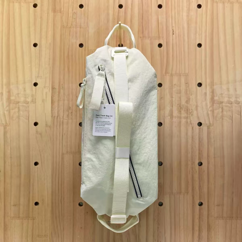 Najlon torba preko ramena za slobodno vrijeme za putovanja s laminiranim džepom na zip i poliester podlogu