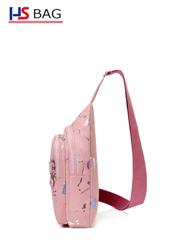 Dámska crossbody taška z Oxford látky, mestská jednoduchosť štýl, zipsové uzatvorenie, podšívka polyester, vnútorné priehradky: zipsová kapsa, kapsa na telefón, ID kapsa.