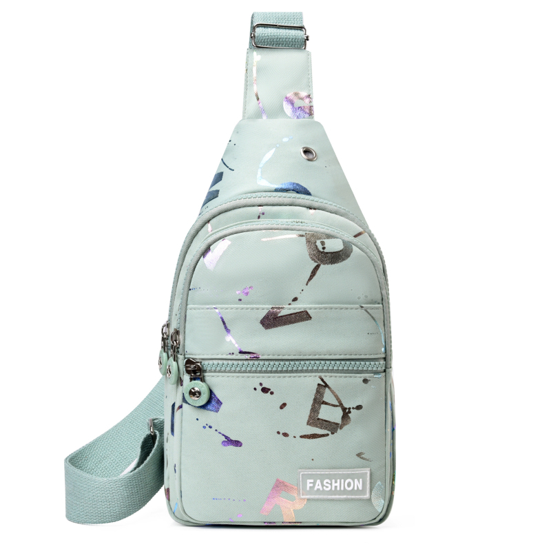 Dámska crossbody taška z Oxford látky, mestská jednoduchosť štýl, zipsové uzatvorenie, podšívka polyester, vnútorné priehradky: zipsová kapsa, kapsa na telefón, ID kapsa.