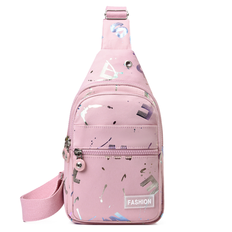 Dámska crossbody taška z Oxford látky, mestská jednoduchosť štýl, zipsové uzatvorenie, podšívka polyester, vnútorné priehradky: zipsová kapsa, kapsa na telefón, ID kapsa.