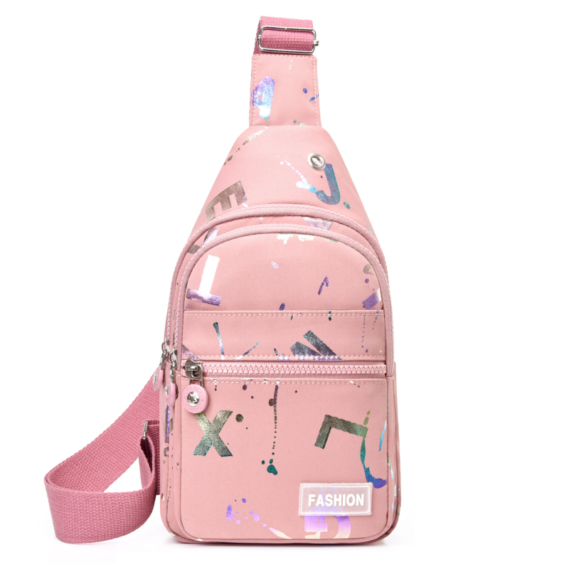 Dámska crossbody taška z Oxford látky, mestská jednoduchosť štýl, zipsové uzatvorenie, podšívka polyester, vnútorné priehradky: zipsová kapsa, kapsa na telefón, ID kapsa.