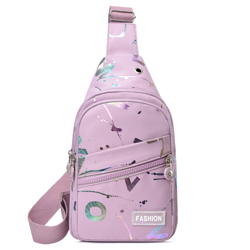 Dámska crossbody taška z Oxford látky, mestská jednoduchosť štýl, zipsové uzatvorenie, podšívka polyester, vnútorné priehradky: zipsová kapsa, kapsa na telefón, ID kapsa.