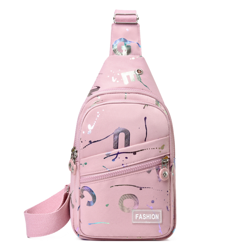 Dámska crossbody taška z Oxford látky, mestská jednoduchosť štýl, zipsové uzatvorenie, podšívka polyester, vnútorné priehradky: zipsová kapsa, kapsa na telefón, ID kapsa.