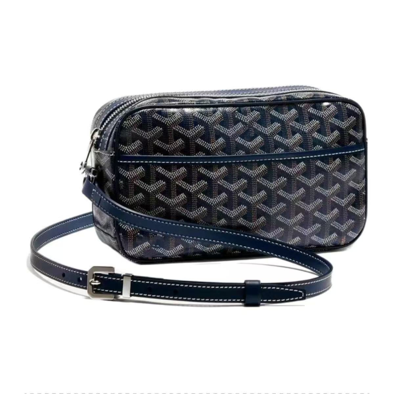 Gaoya Kamera Táska – PVC külső, poliészter bélés, cipzáras nyitás, kamera betét- és dokumentumtartó zseb, uniszex, keresztpántos hordozás