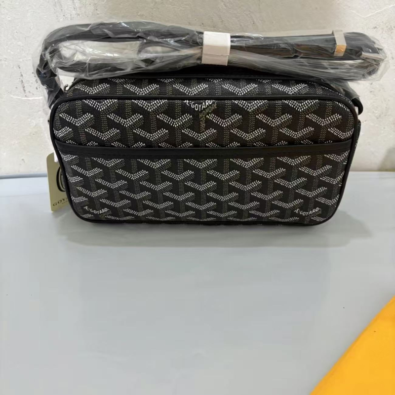 Gaoya Kamera Táska – PVC külső, poliészter bélés, cipzáras nyitás, kamera betét- és dokumentumtartó zseb, uniszex, keresztpántos hordozás